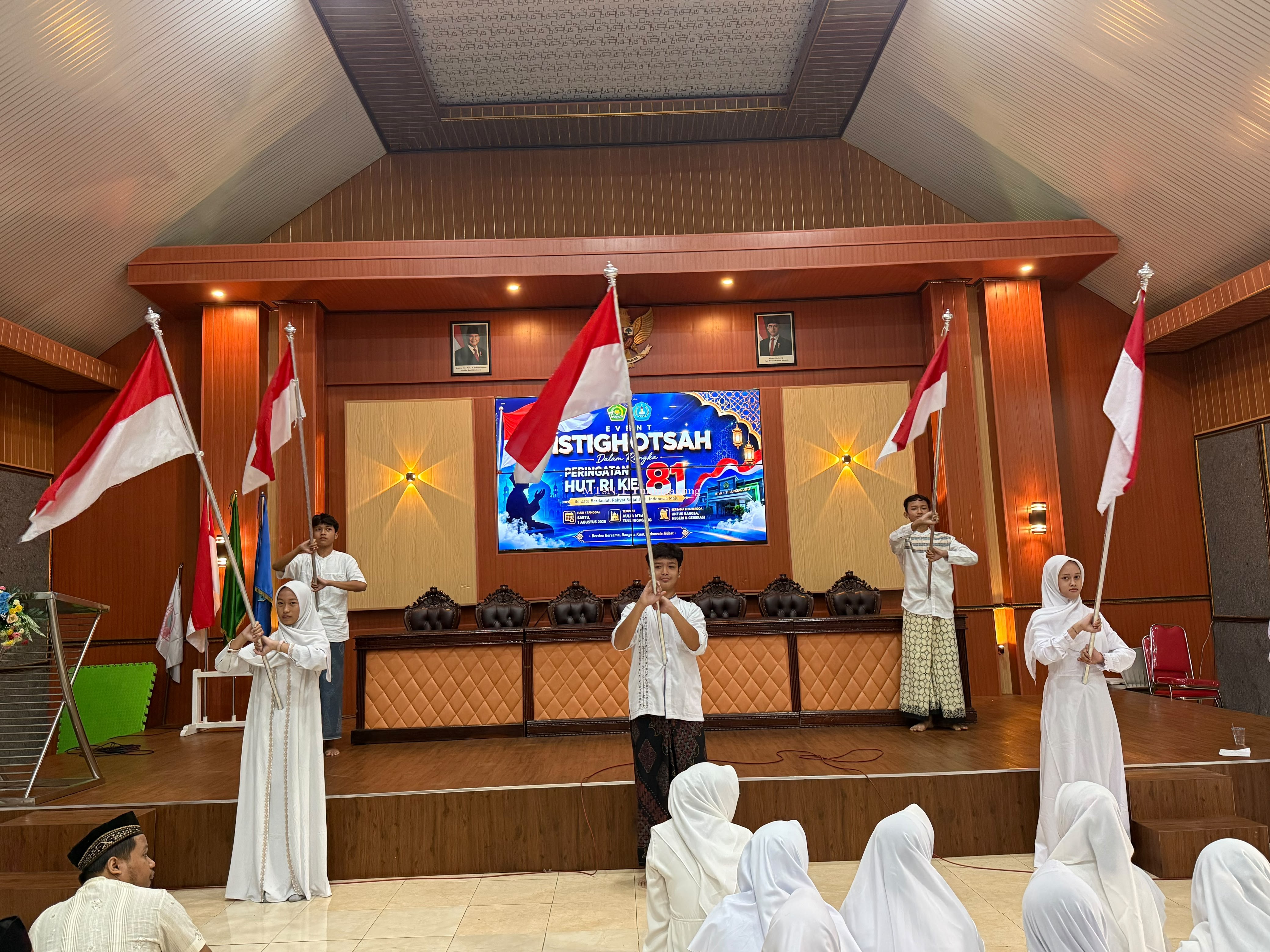 Dzikir dan Doa Kebangsaan, Matsaneta One Awali Peringatan HUT ke-81 RI