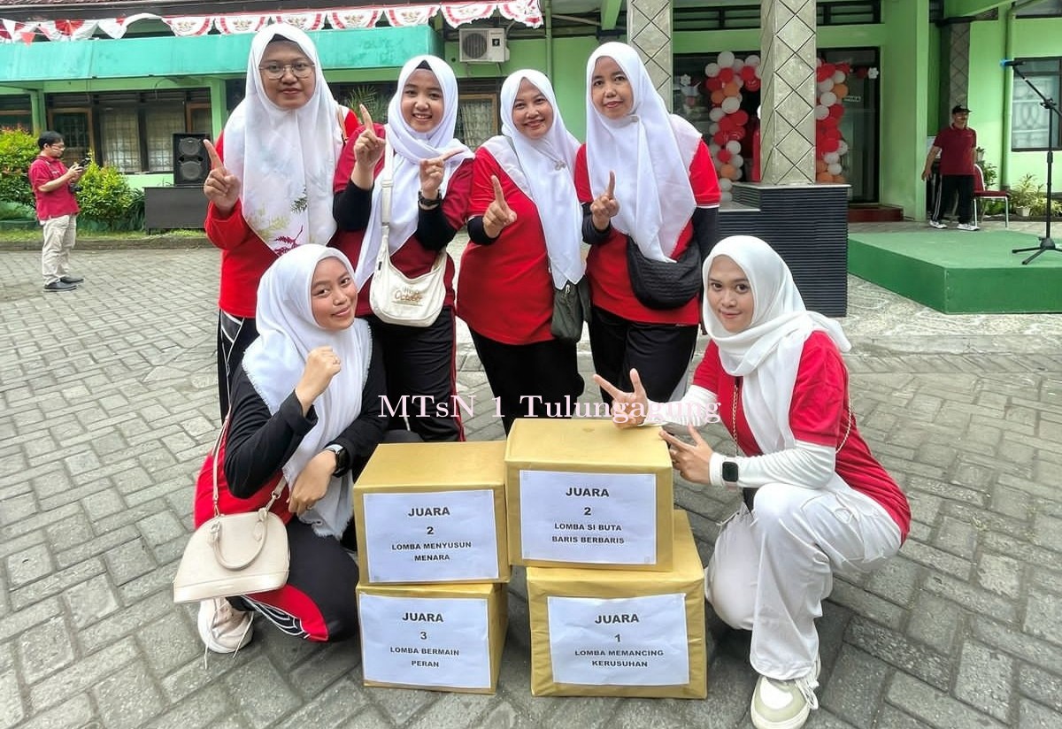 Borong Juara Lomba Agustusan di Kantor Kemenag