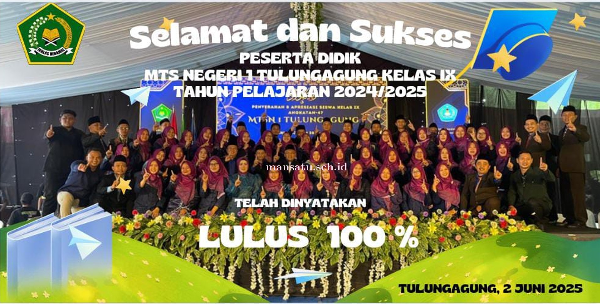 LULUS 100%
